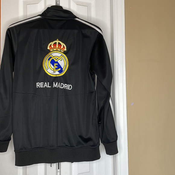 Adidas Tracksuit, Black, Large - Picture 2 of 5